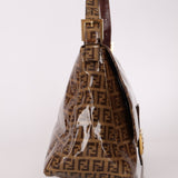 Fendi Zucchino Coated Canvas Mamma Baguette - FashioNica