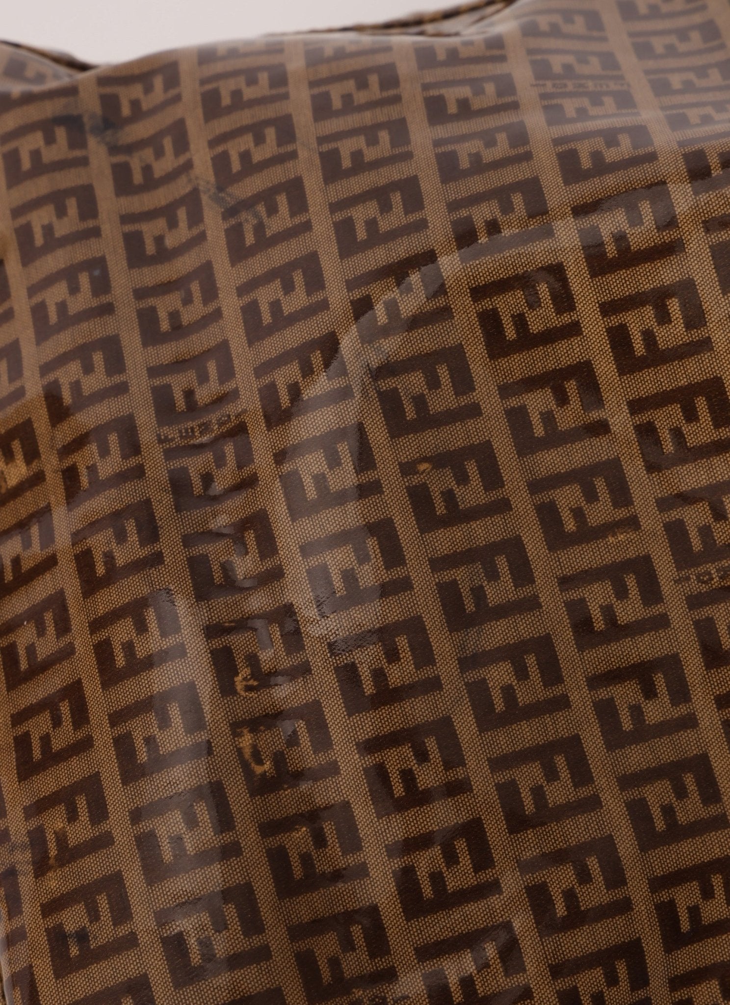 Fendi Zucchino Coated Canvas Mamma Baguette - FashioNica