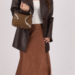 Fendi Zucchino Coated Canvas Mini Pouch - FashioNica