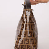 Fendi Zucchino Coated Canvas Mini Pouch - FashioNica