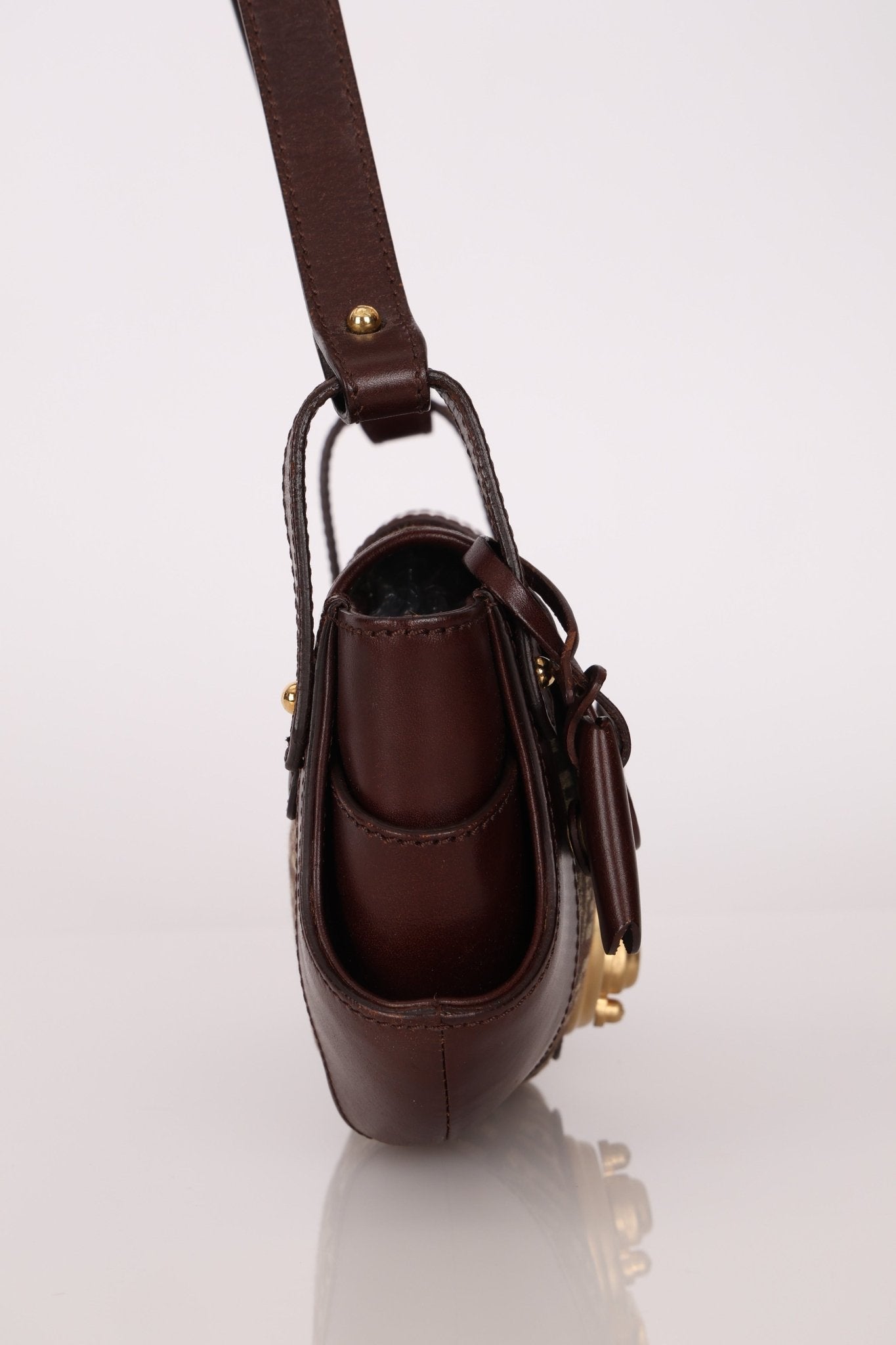 Fendi Zucchino Compilation Shoulder Bag - FashioNica