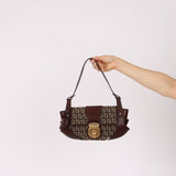 Fendi Zucchino Compilation Shoulder Bag - FashioNica