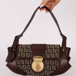 Fendi Zucchino Compilation Shoulder Bag - FashioNica