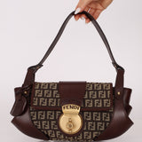 Fendi Zucchino Compilation Shoulder Bag - FashioNica