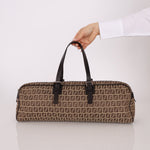 Fendi Zucchino East West Bowler Bag - FashioNica