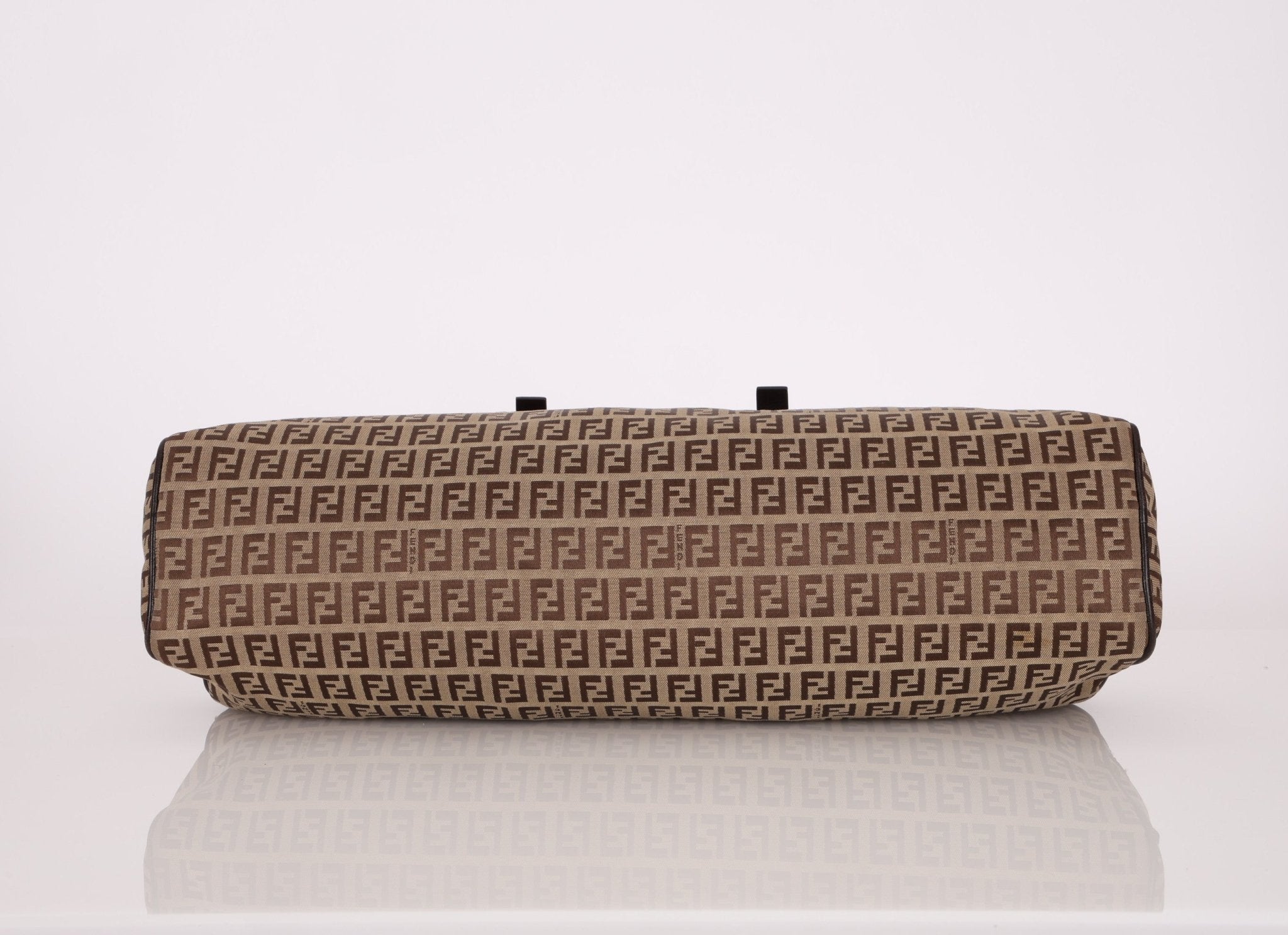 Fendi Zucchino East West Bowler Bag - FashioNica