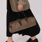 Fendi Zucchino East West Bowler Bag - FashioNica