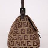 Fendi Zucchino East West Mamma Baguette - FashioNica