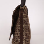 Fendi Zucchino Flap Shoulder Bag - FashioNica