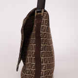 Fendi Zucchino Flap Shoulder Bag - FashioNica