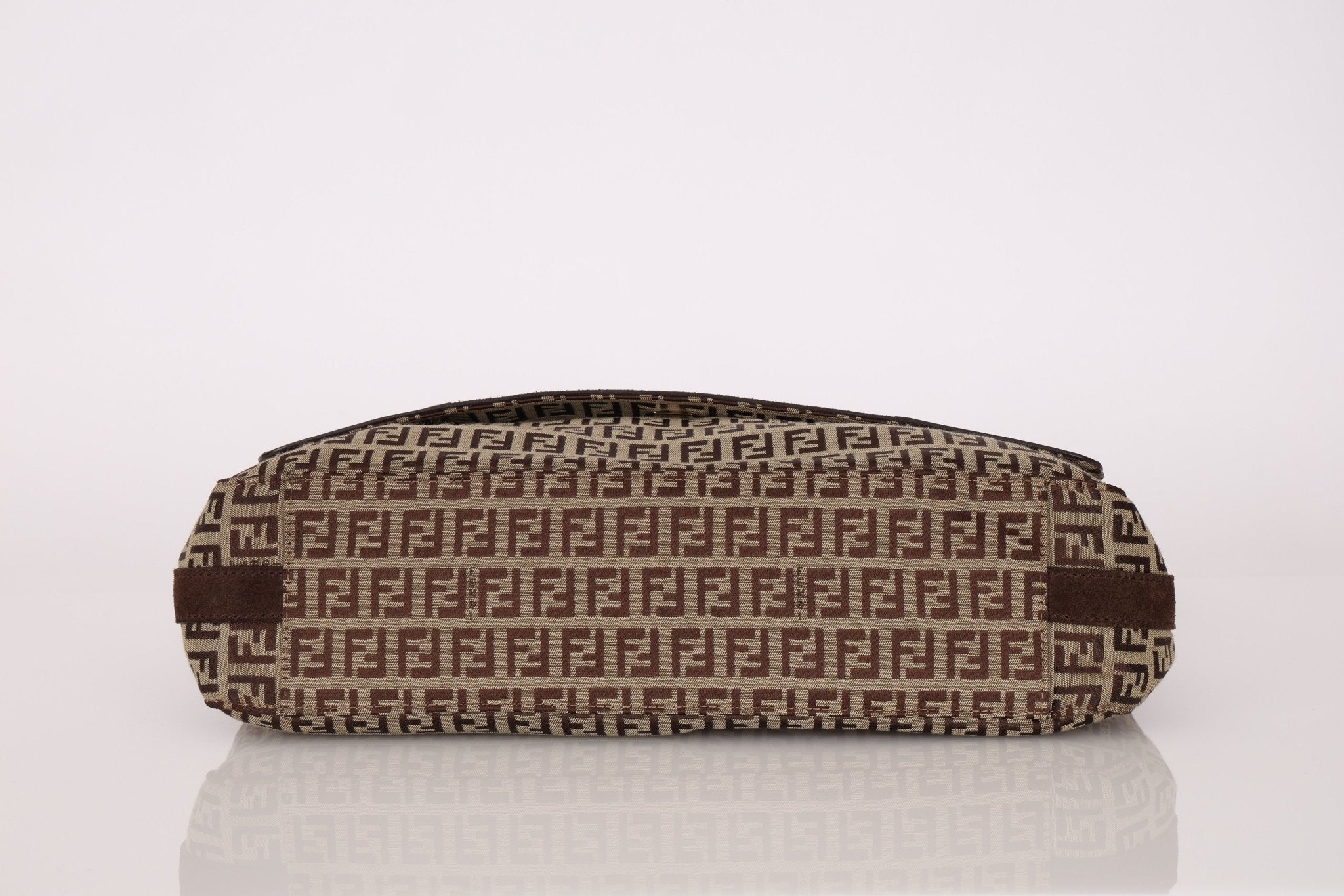 Fendi Zucchino Flap Shoulder Bag - FashioNica