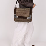 Fendi Zucchino Flap Shoulder Bag - FashioNica