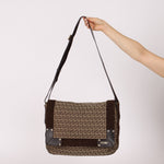 Fendi Zucchino Flap Shoulder Bag - FashioNica