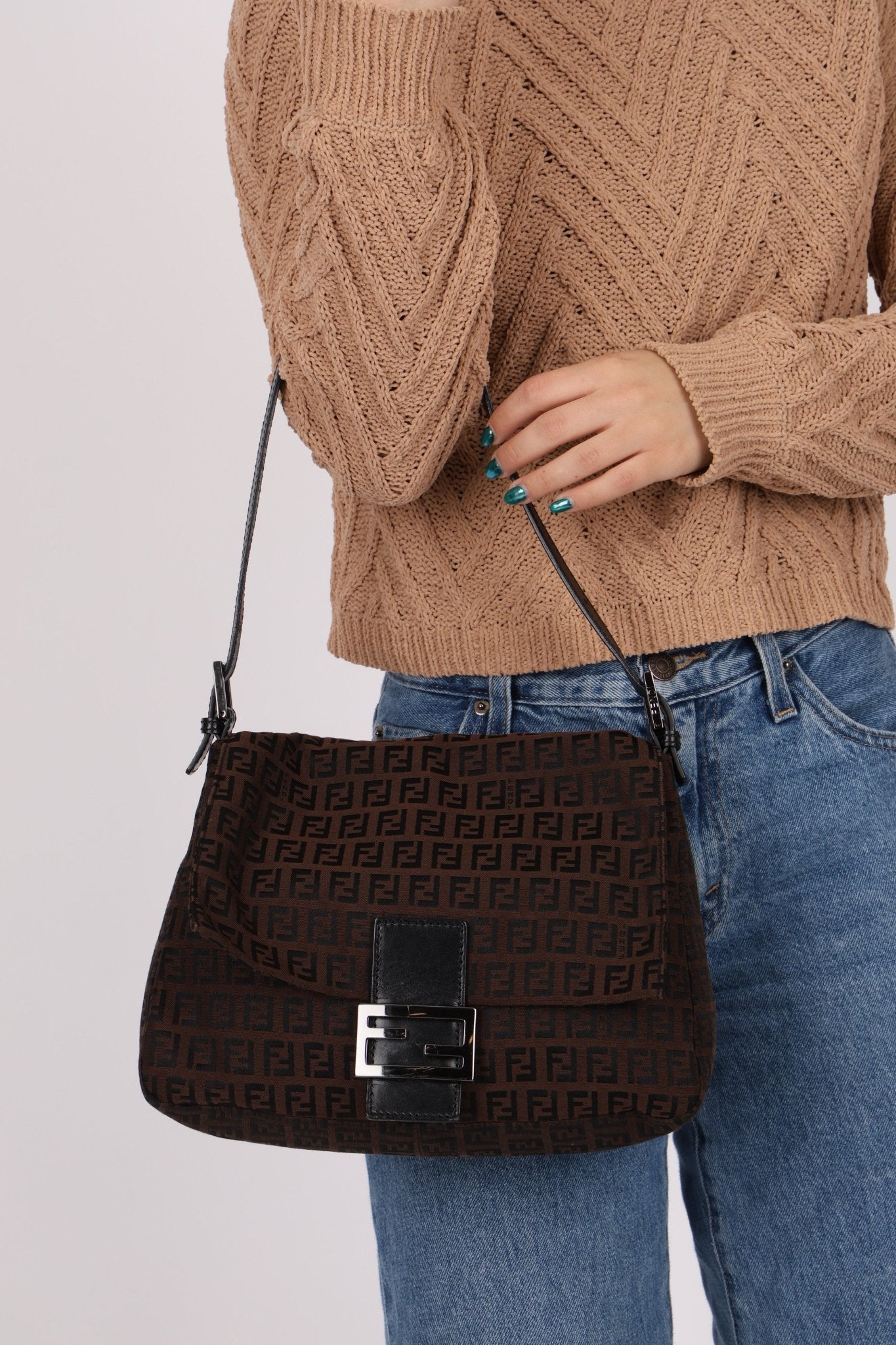 Fendi Zucchino Mamma Baguette - FashioNica