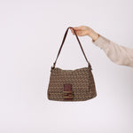 Fendi Zucchino Mamma Baguette GHW - FashioNica