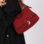 Fendi Zucchino Mamma Baguette RGHW - FashioNica