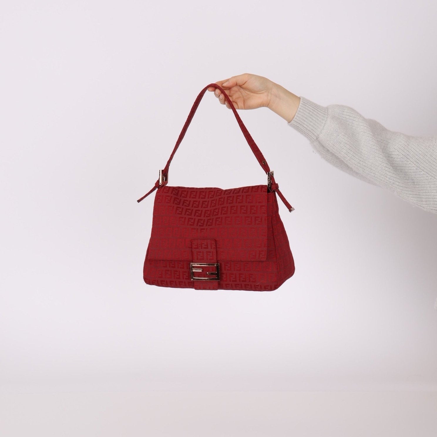 Fendi Zucchino Mamma Baguette RGHW - FashioNica