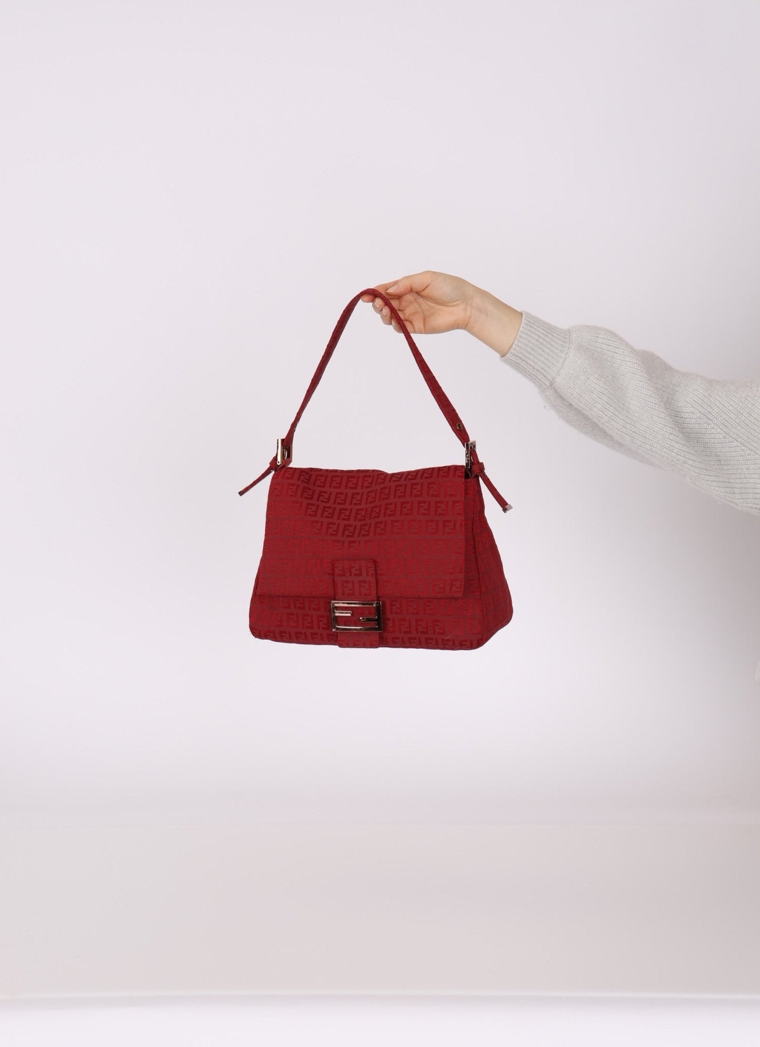 Fendi Zucchino Mamma Baguette RGHW - FashioNica