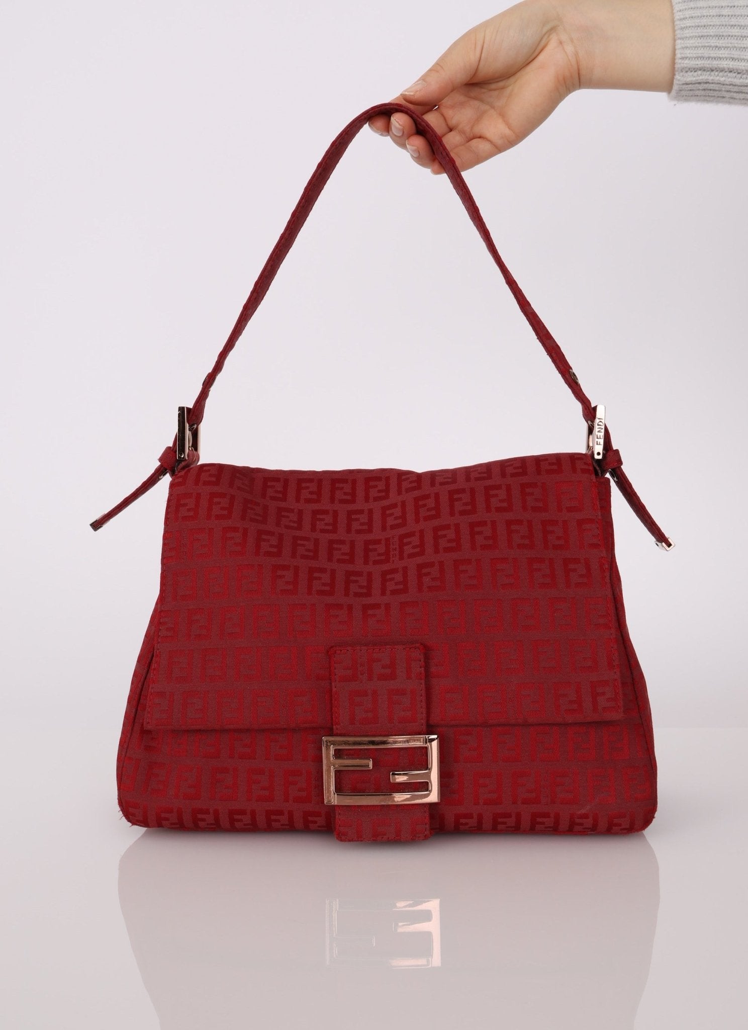 Fendi Zucchino Mamma Baguette RGHW - FashioNica