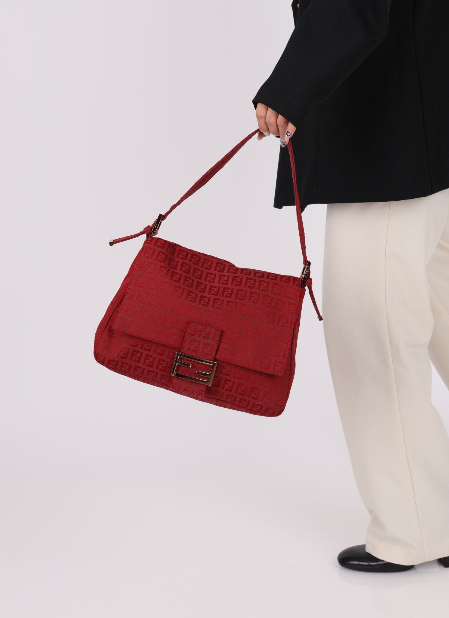 Fendi Zucchino Mamma Baguette RGHW - FashioNica