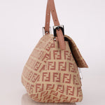 Fendi Zucchino Mauve Mini Mamma Baguette - FashioNica