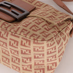 Fendi Zucchino Mauve Mini Mamma Baguette - FashioNica
