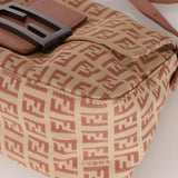 Fendi Zucchino Mauve Mini Mamma Baguette - FashioNica