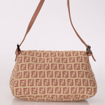 Fendi Zucchino Mauve Mini Mamma Baguette - FashioNica