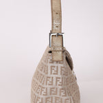 Fendi Zucchino Metallic Baguette - FashioNica