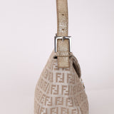 Fendi Zucchino Metallic Baguette - FashioNica