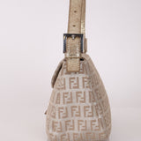 Fendi Zucchino Metallic Baguette - FashioNica