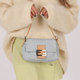 Fendi Zucchino Mini Mamma Baguette - FashioNica