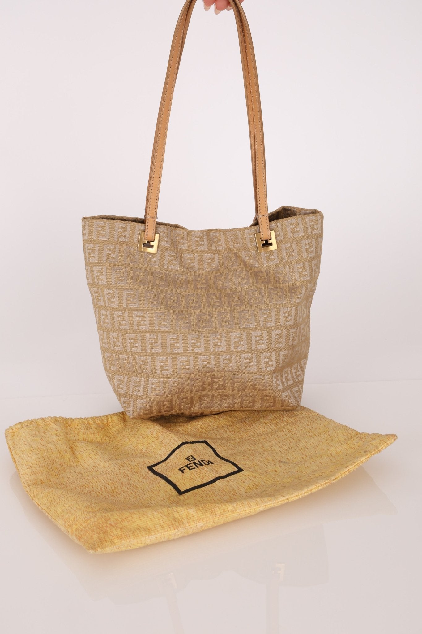 Fendi Zucchino Mini Tote - FashioNica