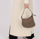 Fendi Zucchino Oyster Bag - FashioNica