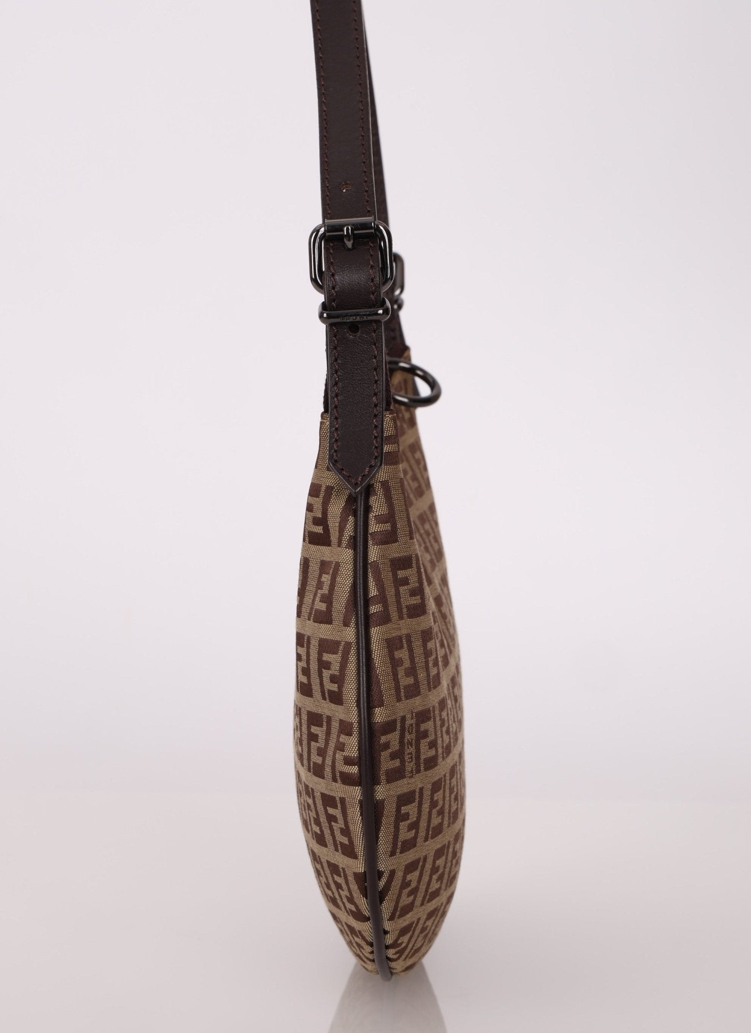 Fendi Zucchino Oyster Bag - FashioNica