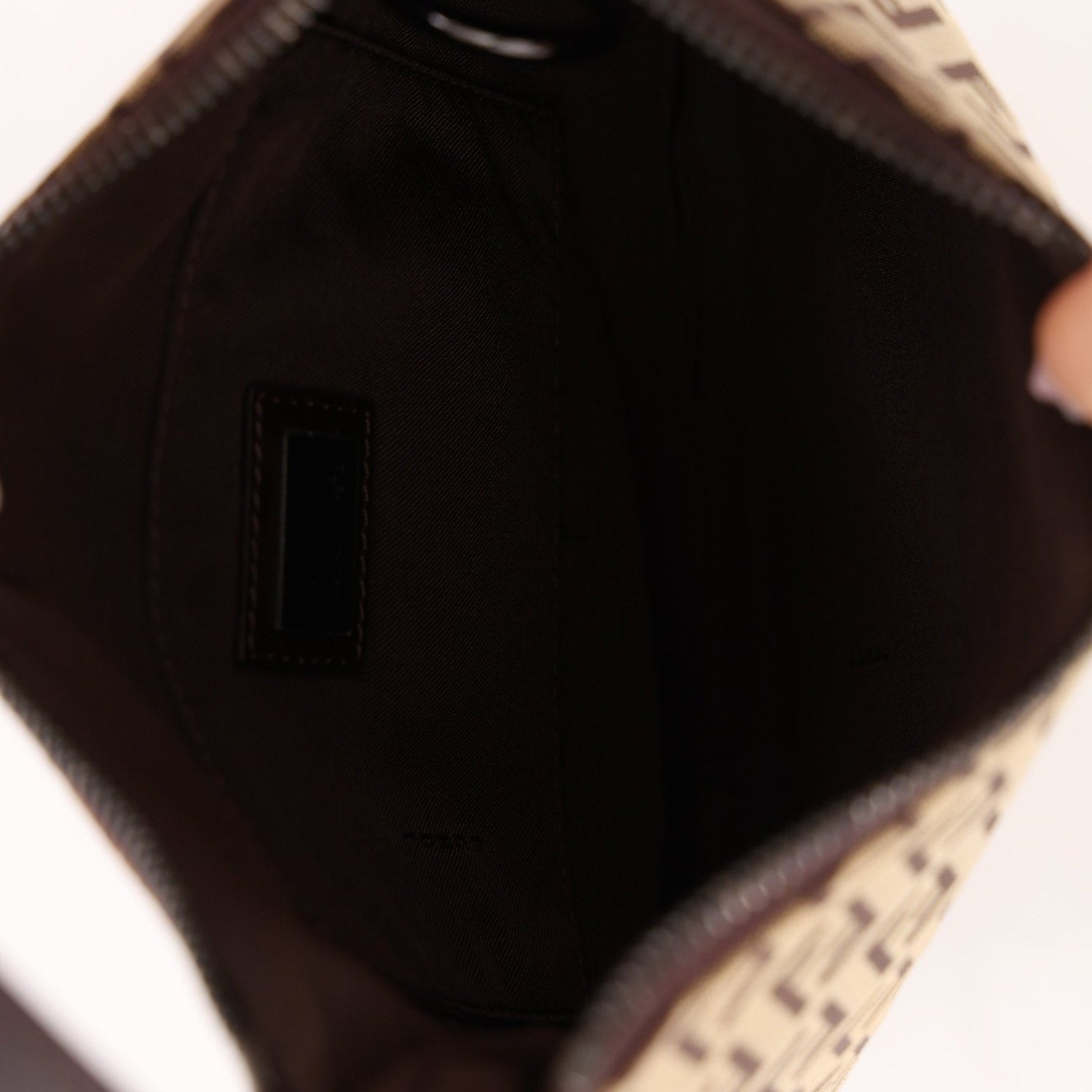 Fendi Zucchino Oyster Bag - FashioNica