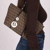 Fendi Zucchino Superstar Charm Shopping Tote - FashioNica
