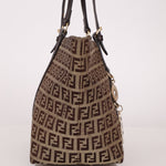 Fendi Zucchino Superstar Charm Shopping Tote - FashioNica