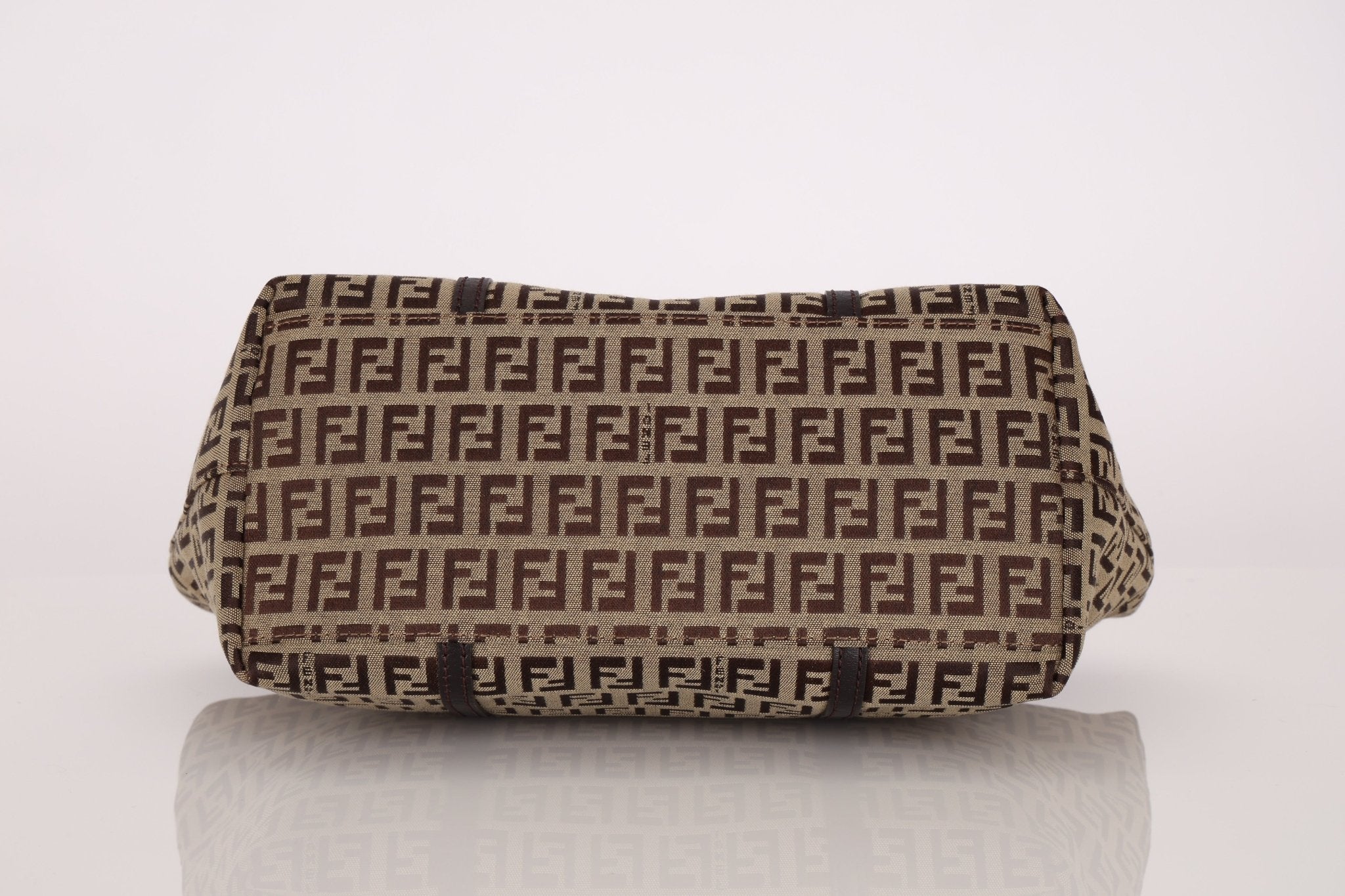 Fendi Zucchino Superstar Charm Shopping Tote - FashioNica