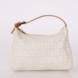 Fendi Zucchino White Mini Pouch - FashioNica