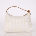Fendi Zucchino White Mini Pouch - FashioNica
