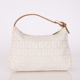 Fendi Zucchino White Mini Pouch - FashioNica