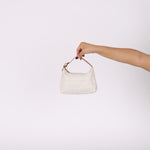 Fendi Zucchino White Mini Pouch - FashioNica