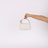 Fendi Zucchino White Mini Pouch - FashioNica