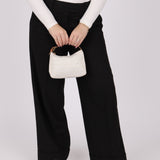 Fendi Zucchino White Mini Pouch - FashioNica