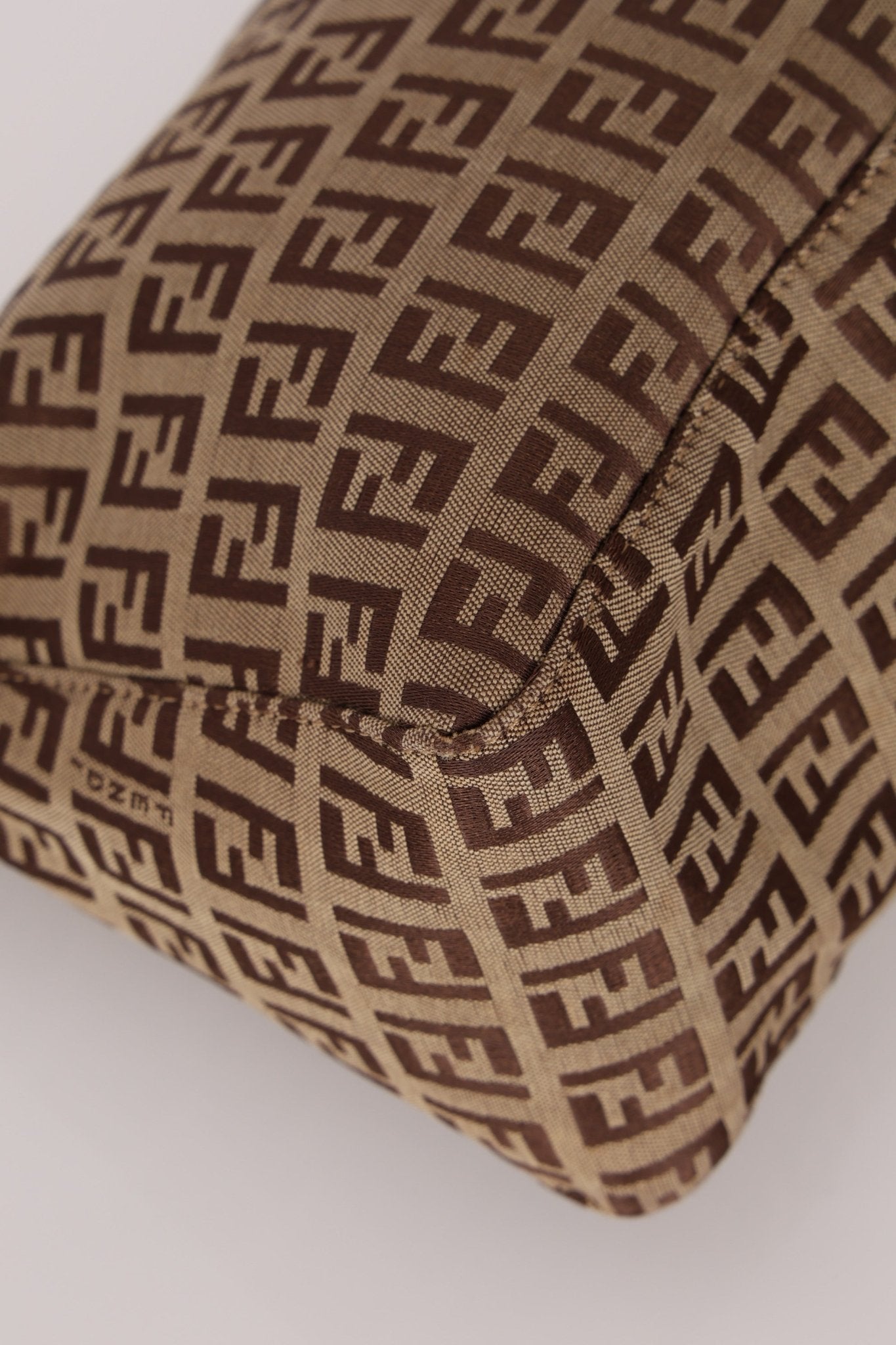 Fendi Zucchino Zip Shoulder Bag - FashioNica