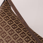 Fendi Zucchino Zip Shoulder Bag - FashioNica