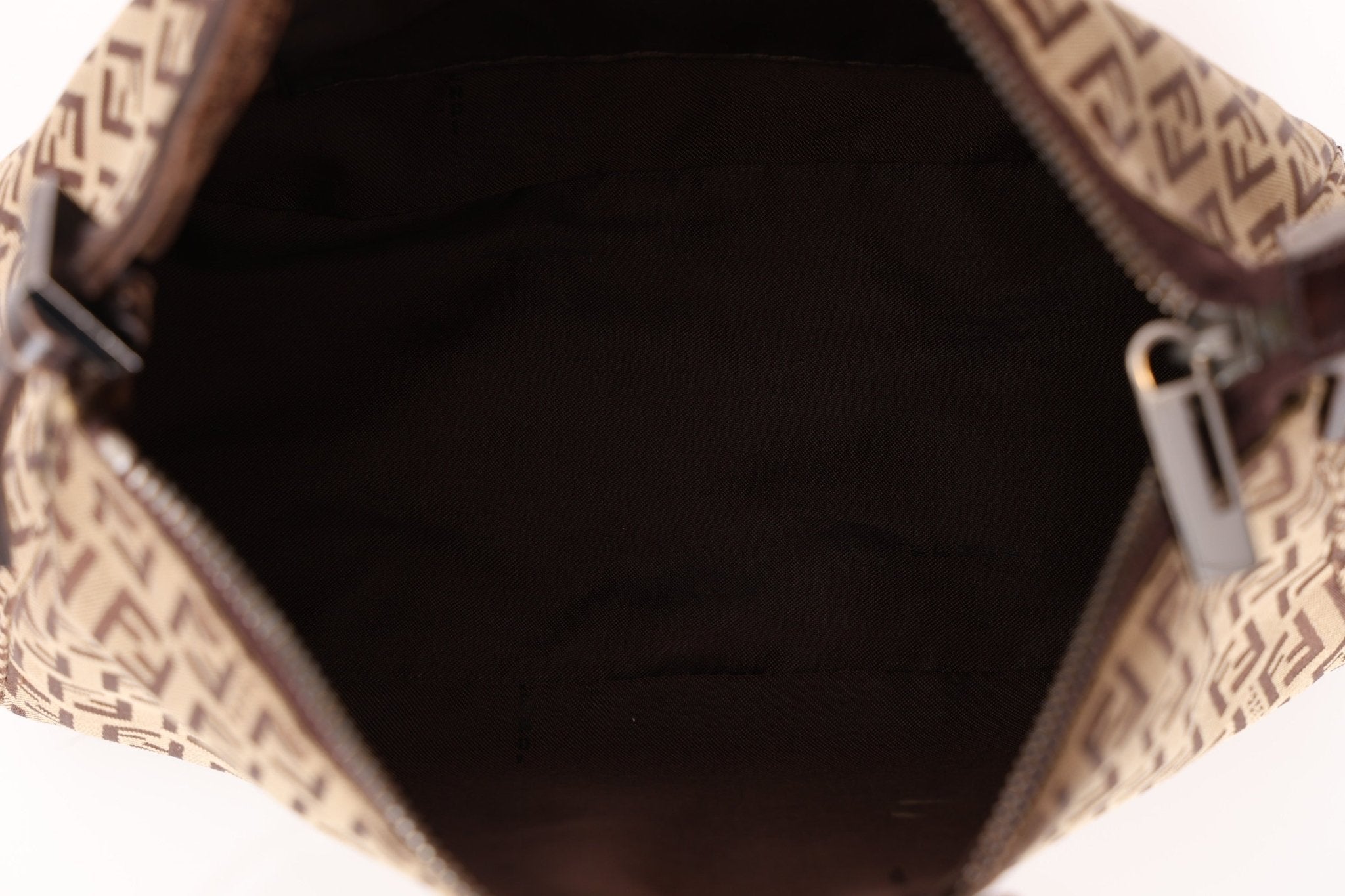 Fendi Zucchino Zip Shoulder Bag - FashioNica