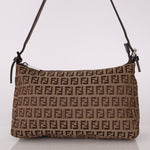 Fendi Zucchino Zip Shoulder Bag - FashioNica