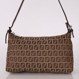 Fendi Zucchino Zip Shoulder Bag - FashioNica